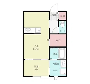 ファースト【1階】の間取り