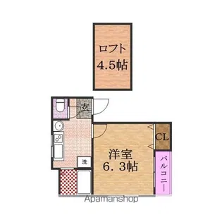 Field Kyobashi【4階】の間取り