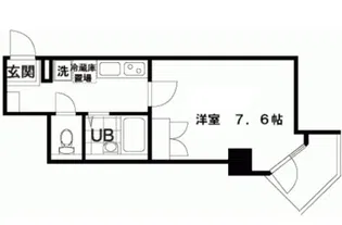 レジデンス富ヶ谷【3階】の間取り
