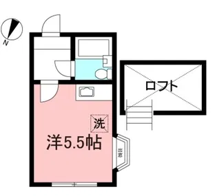 プラザ・ドゥ・ヨーク【2階】の間取り