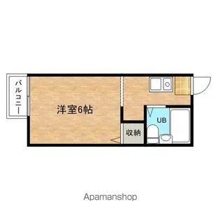 ドリームプレス【1階】の間取り