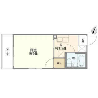 第一グリーンヒル【2階】の間取り