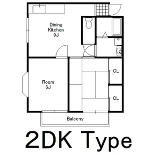剣崎メゾンF-IV【2階】の間取り