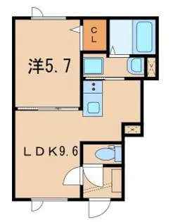 GRADOII【1階】の間取り