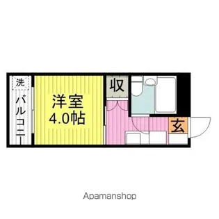 SS岩国ビル【4階】の間取り