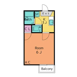 MYルームI【1階】の間取り