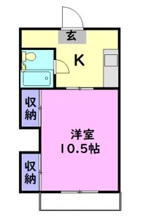 モンマルトル【3階】の間取り