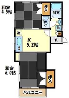 東京都世田谷区船橋1【アパート】の間取り