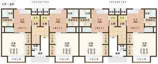 ブロッサム【2階】の間取り