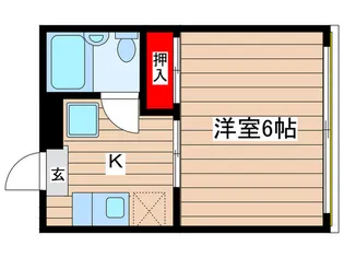 タウニー桜山【2階】の間取り