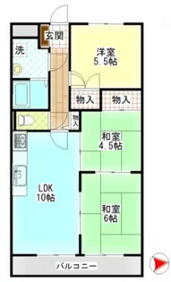 ネクスト倉田 東館【7階】の間取り