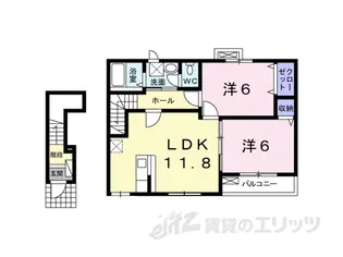 グレイス ゼファー【2階】の間取り