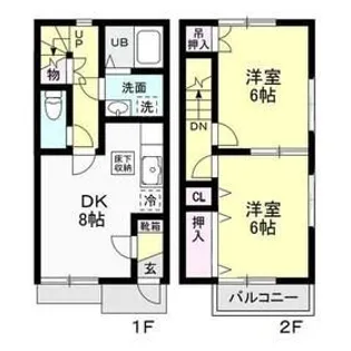 さくらメイト【1階】の間取り