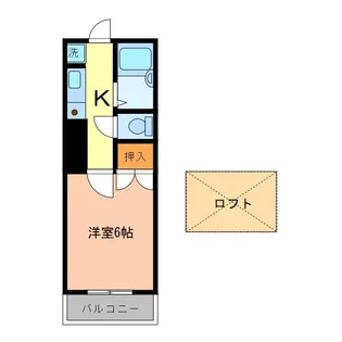 メゾン・フローラ【2階】の間取り