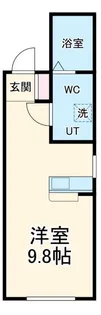 ディスティーノ野一色【1階】の間取り