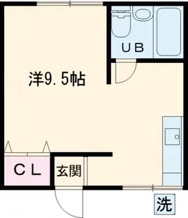 サニーハイツ【2階】の間取り
