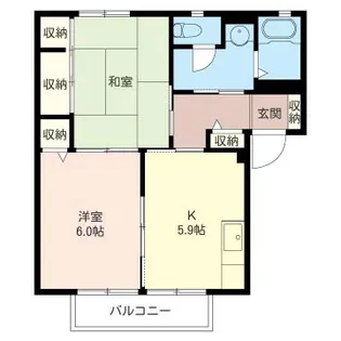パークスクエア【1階】の間取り