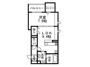 ブライトコート殿ケ谷戸【3階】の間取り