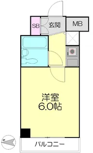 アーバンヒルズ西日暮里【3階】の間取り