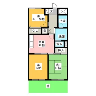ベルロード23【1階】の間取り
