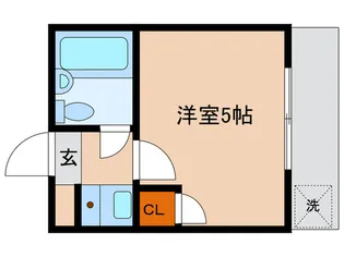 オ-クパレス【1階】の間取り