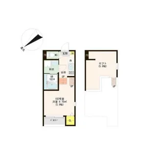NEXSTAGE大桐【2階】の間取り