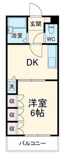ミヤビマンション【3階】の間取り