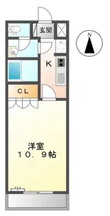 サーバタ【2階】の間取り