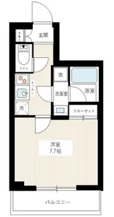 MAXIV小竹向原【3階】の間取り