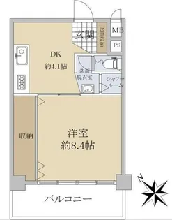 東京都文京区本郷3【マンション】の間取り