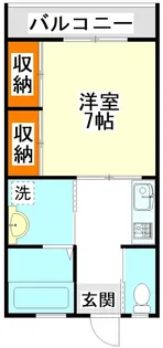 OASIS庄内【2階】の間取り