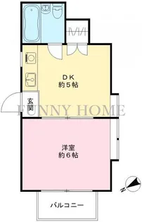 メゾンセリジェ【1階】の間取り