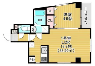 The House minowa【5階】の間取り
