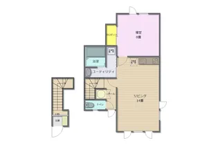 パイプハウス【2階】の間取り
