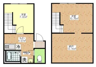 フェリチタ横川の間取り