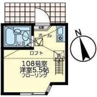 神奈川県横浜市西区境之谷【アパート】の間取り