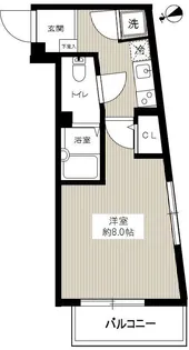 SIN-City-AZEST上板橋【5階】の間取り