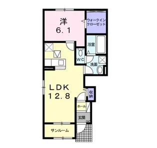 このはなM&K I【1階】の間取り