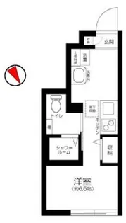 東京都中野区東中野3【マンション】の間取り