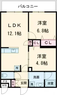 Cozy Court大泉学園【4階】の間取り