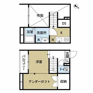 La・Venus(ラ・ヴィーナス)【2階】の間取り