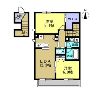 (仮)殿町3丁目SHM【1階】の間取り