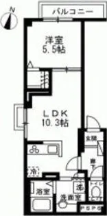 ARTE飯田橋【3階】の間取り