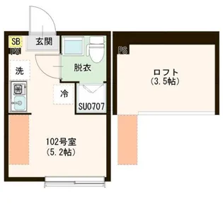 中野ニューメゾンピア【1階】の間取り