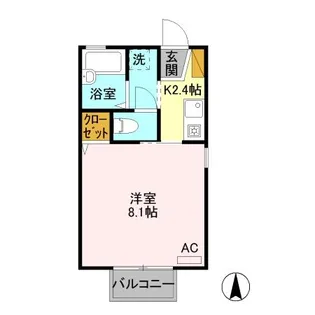 セジュール藤 A【1階】の間取り