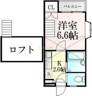 エスペランサ東照宮【2階】の間取り
