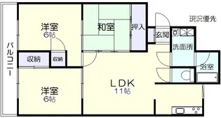 ファインハイツ【2階】の間取り
