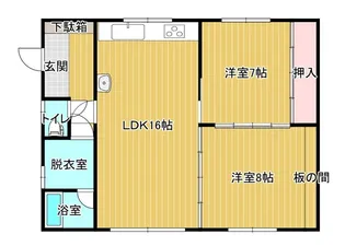 佐藤ハイツ【1階】の間取り