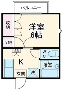 メゾンプレガ【1階】の間取り