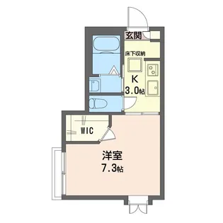 エテルネ富久【1階】の間取り